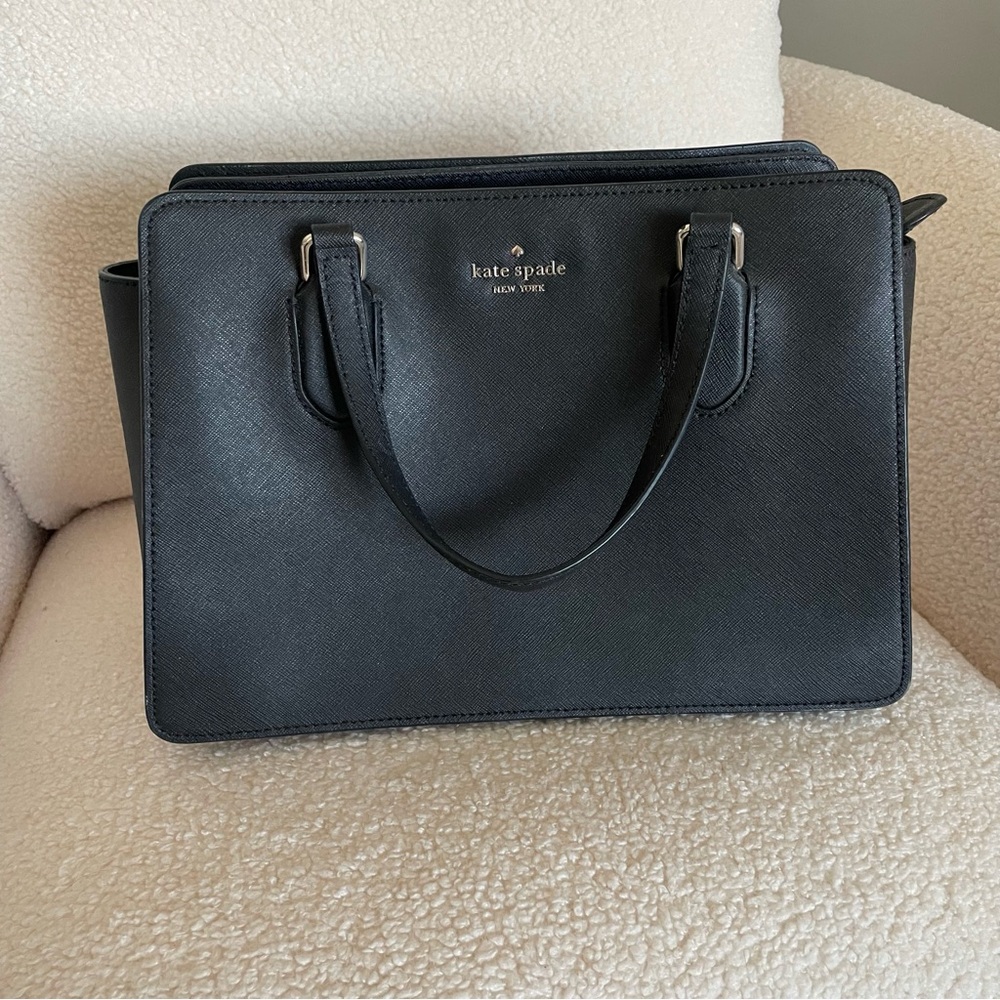 Kate Spade Black Leather Handbag